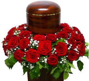 Urnenkranz aus Rosen "Ewige Verbundenheit"