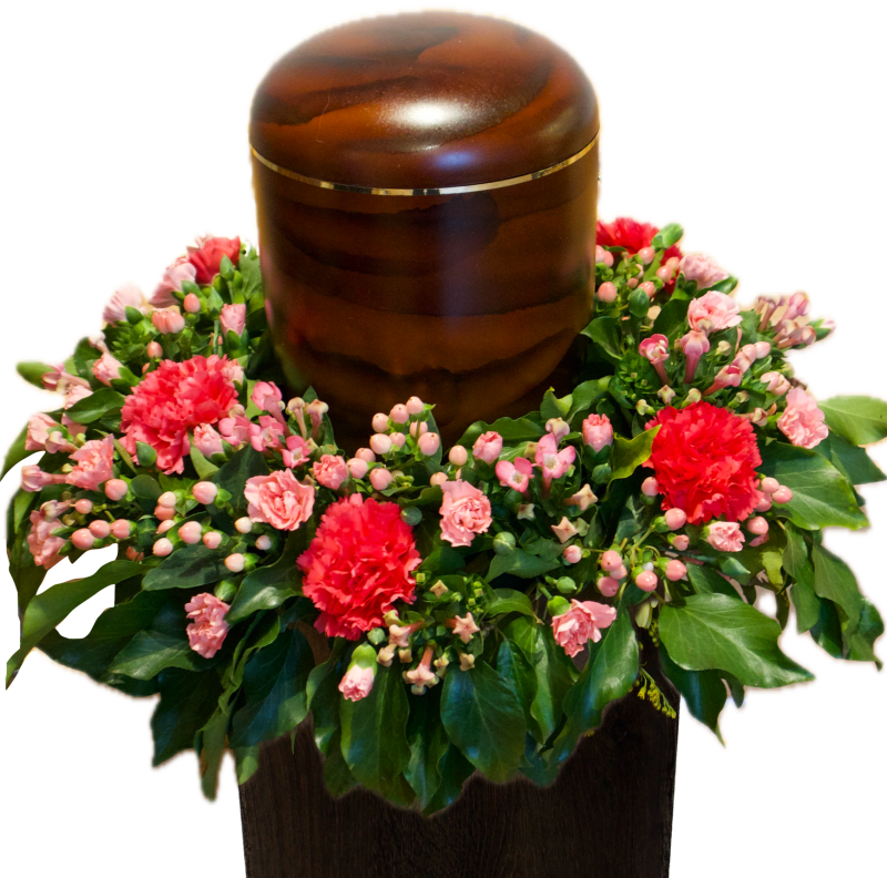 Urnenkranz in Pink "Wolfgangsee"