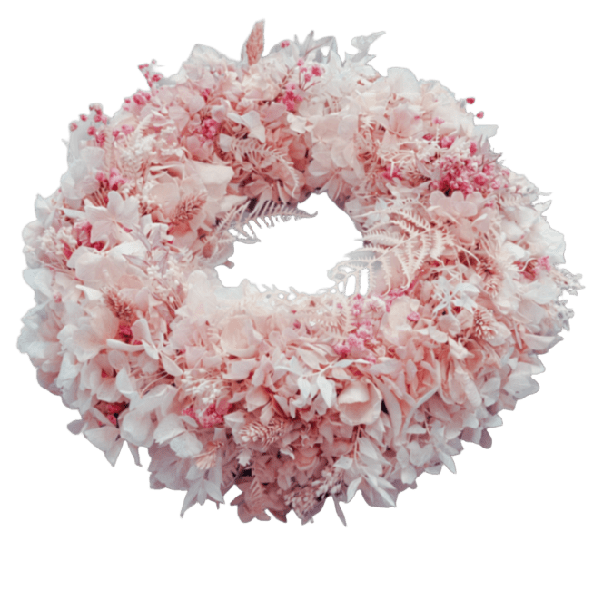 Trockenblumenkranz "Harmonisch".