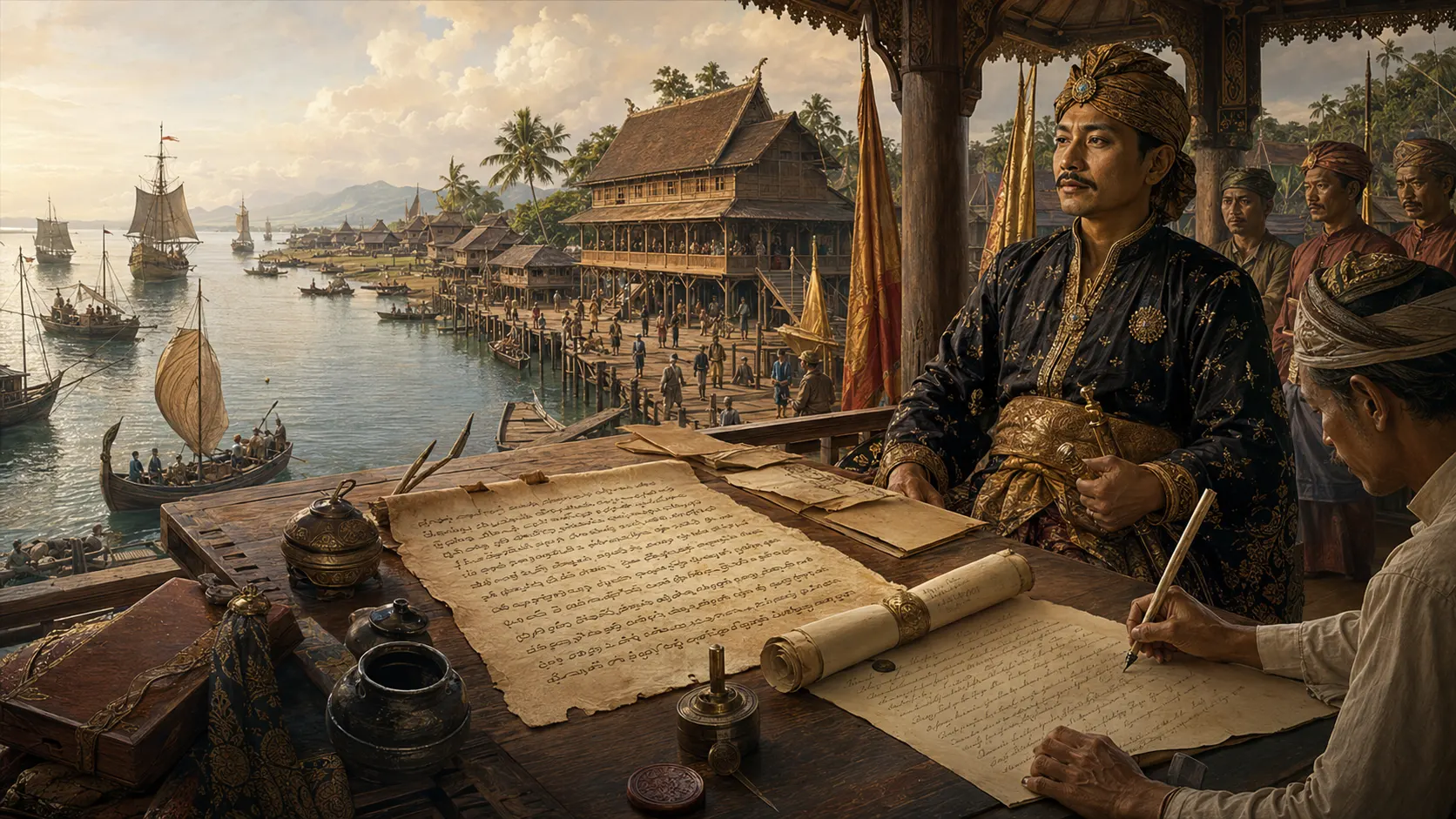 Surat Datu Luwu Kepada Gubernur VOC di Makassar