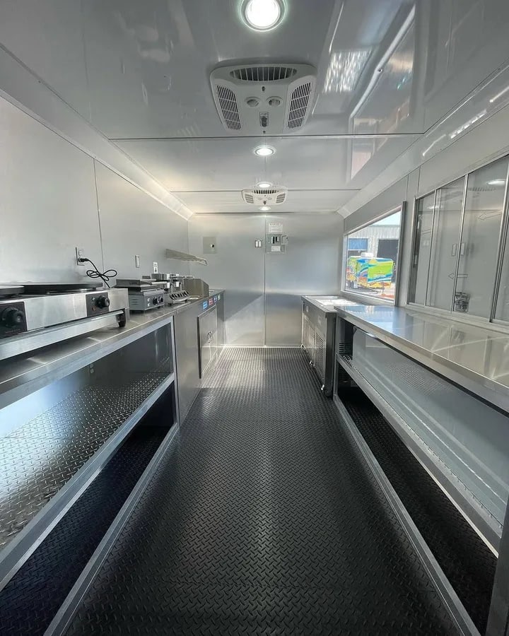 Ice cream trailer 