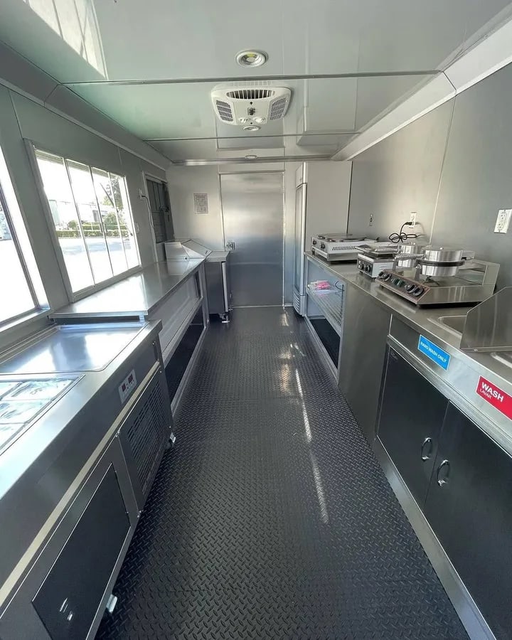 Ice cream trailer 