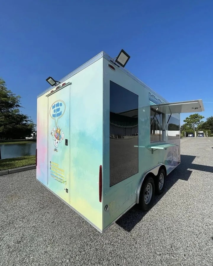 Ice cream trailer 