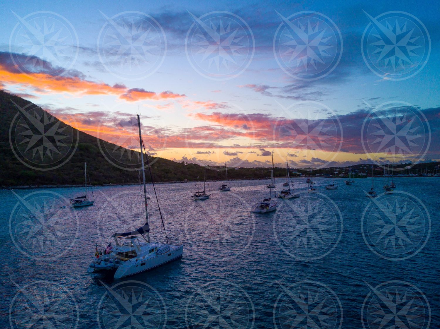 Sunrise over Virgin Gorda