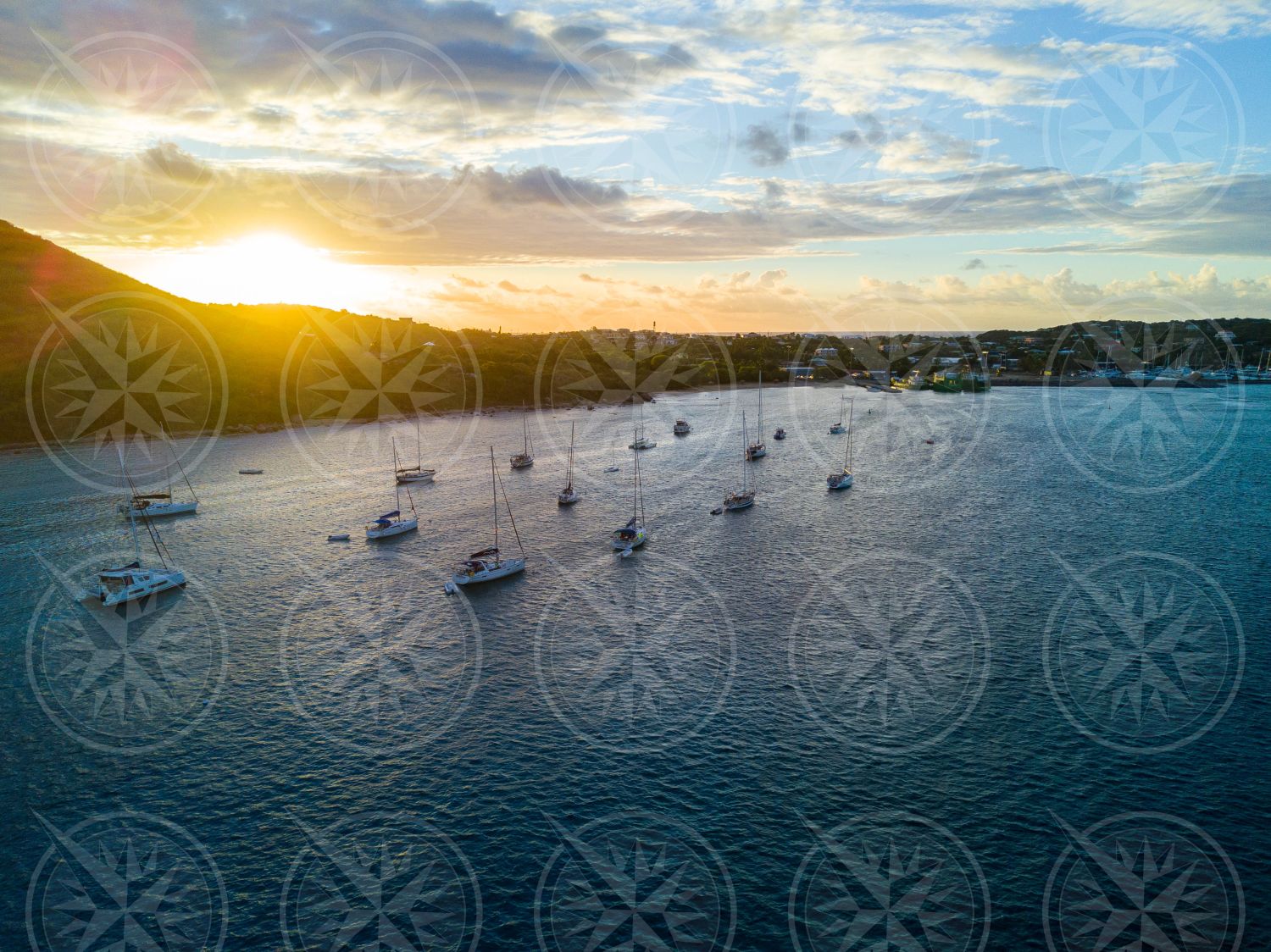 Sunrise over Virgin Gorda