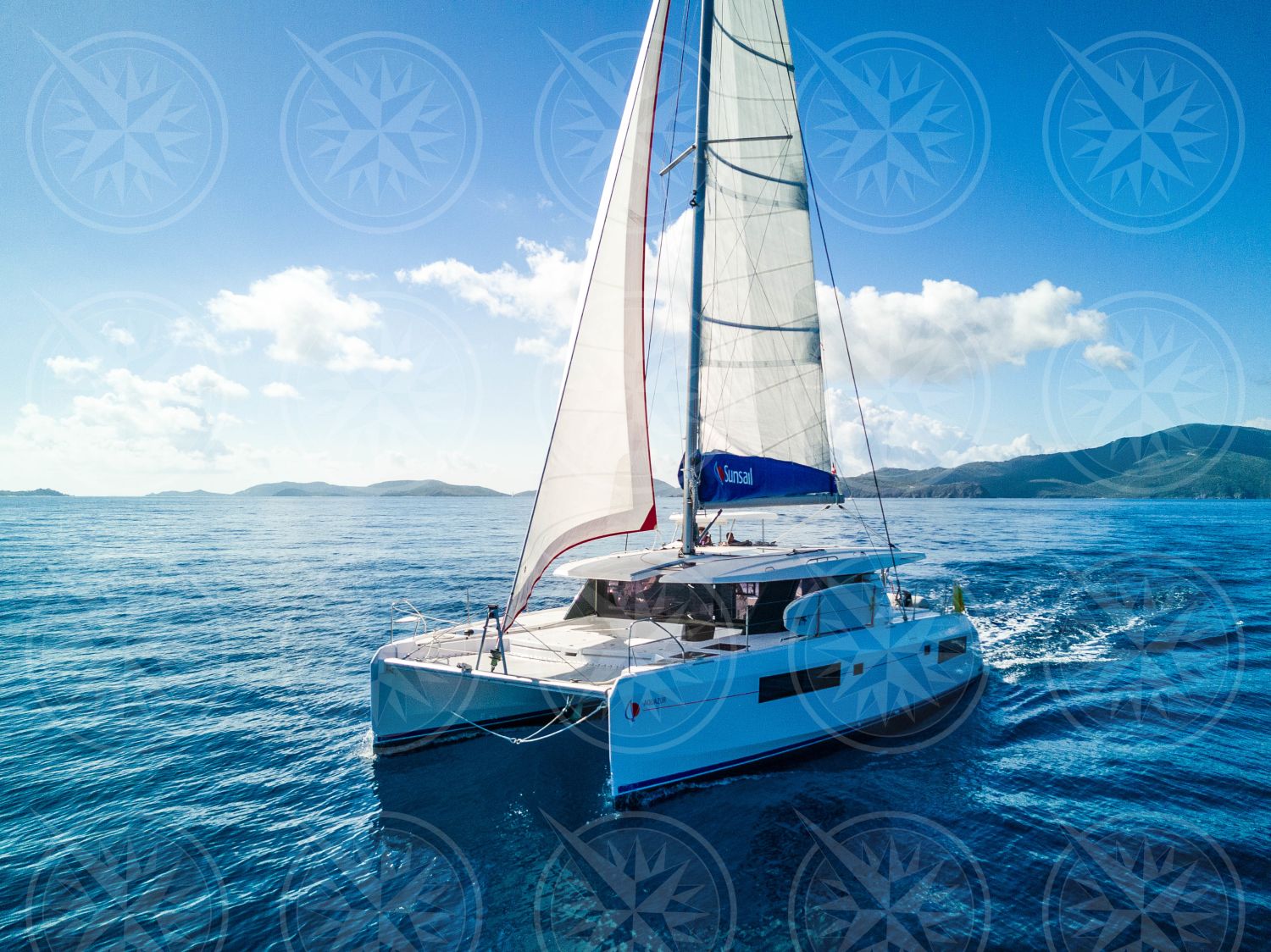 Catamaran sailing 3