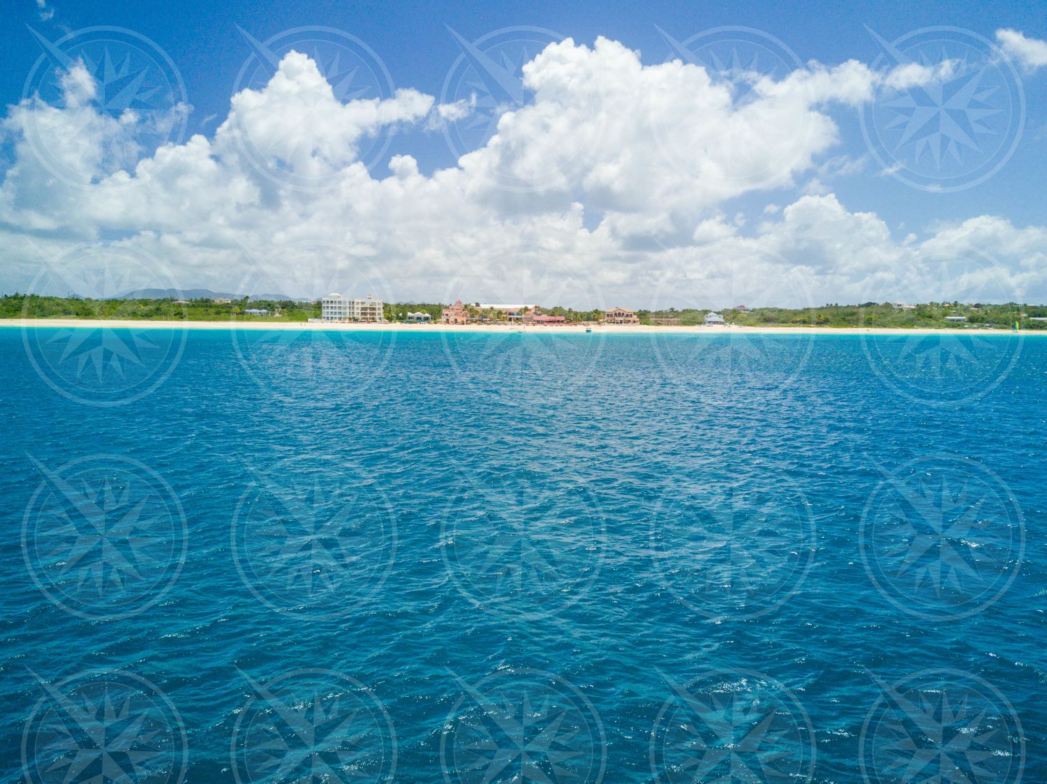 Beach from a distance