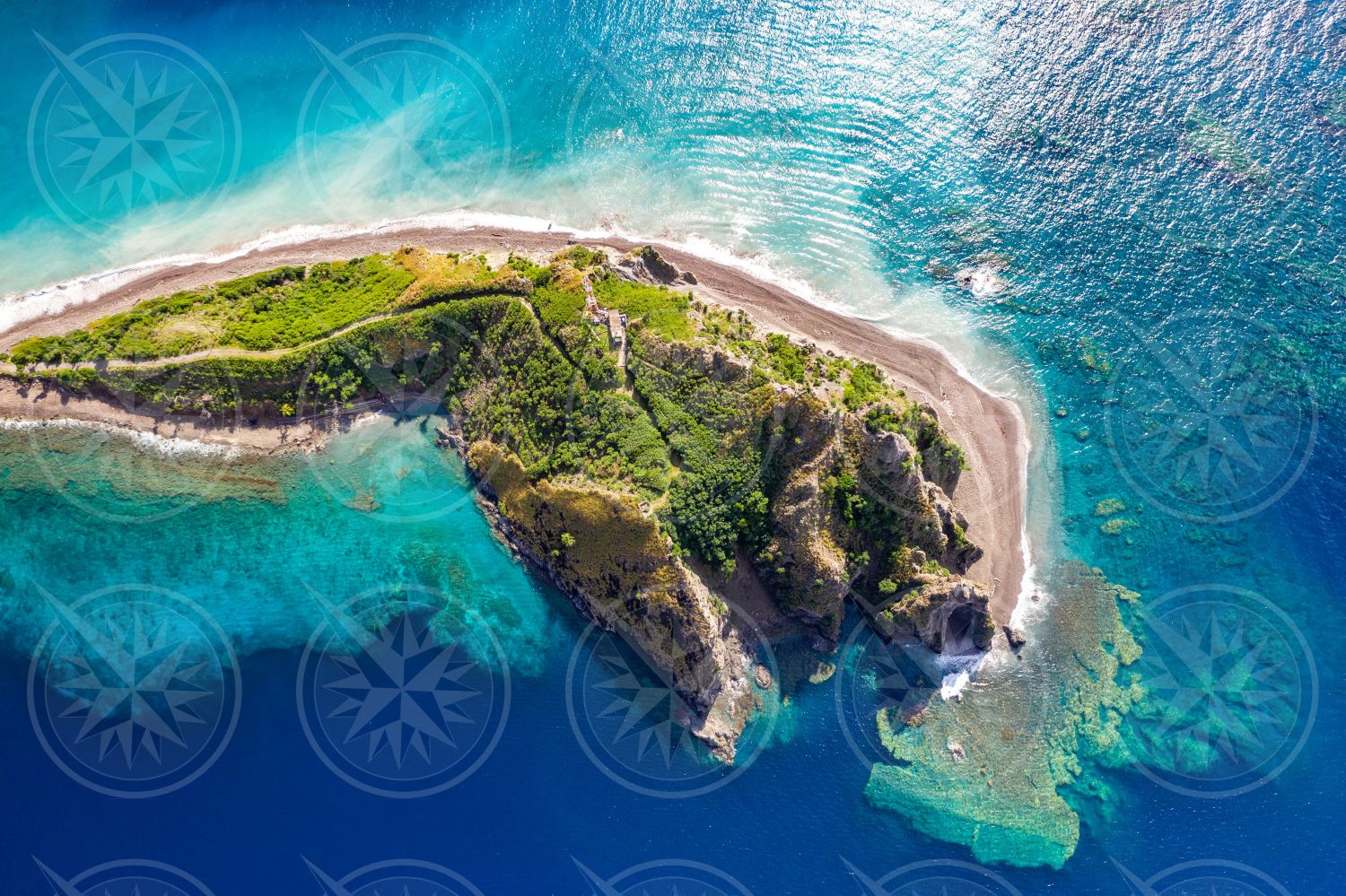 Scott’s Head peninsula from the air