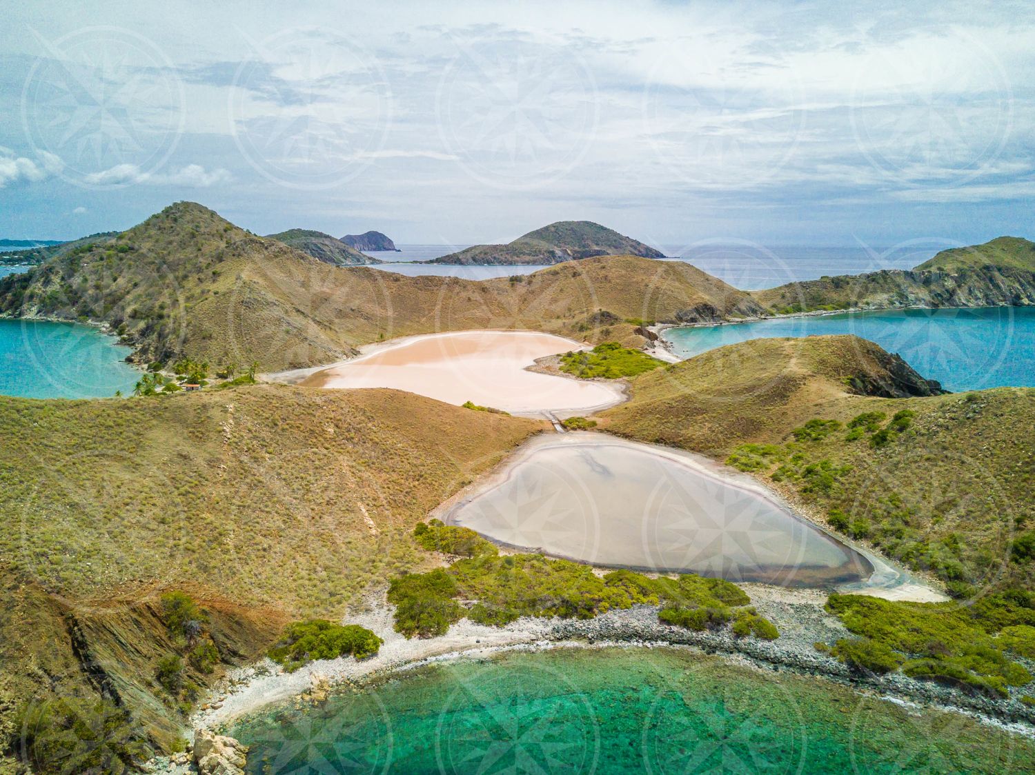 Salt Island from above