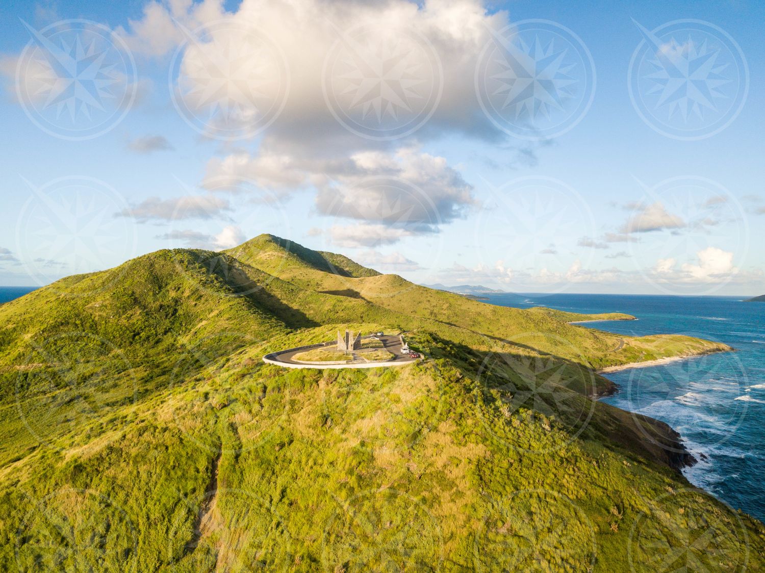 Millennium Monument at Point Udall, St. Croix, USVI