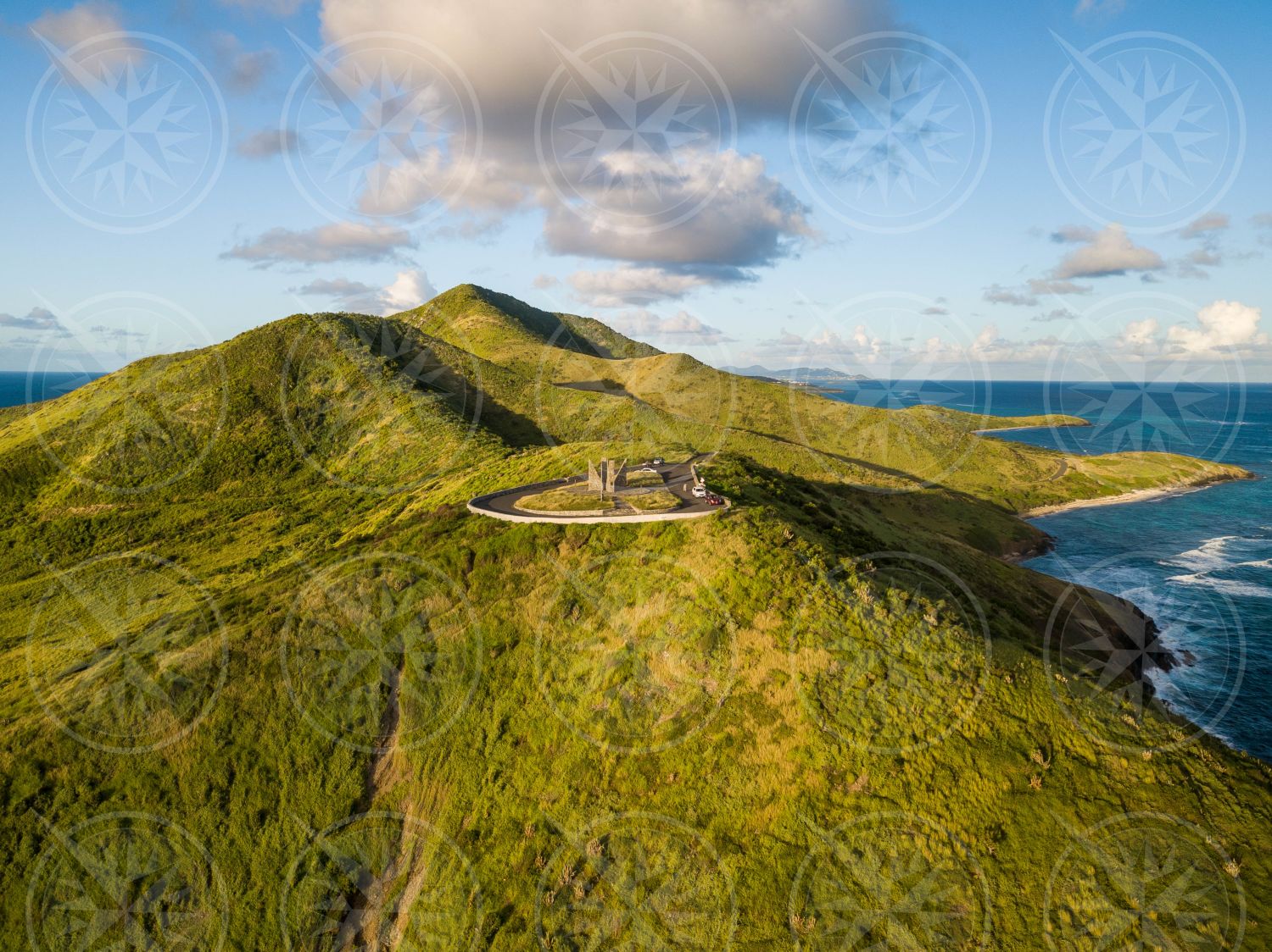 Millennium Monument at Point Udall, St. Croix, USVI