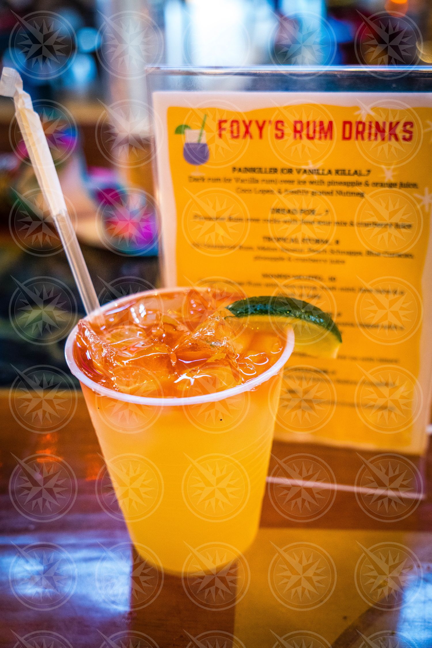 Foxy’s Rum Drink at Foxy’s Bar, Jost Van Dyke, British Virgin Islands