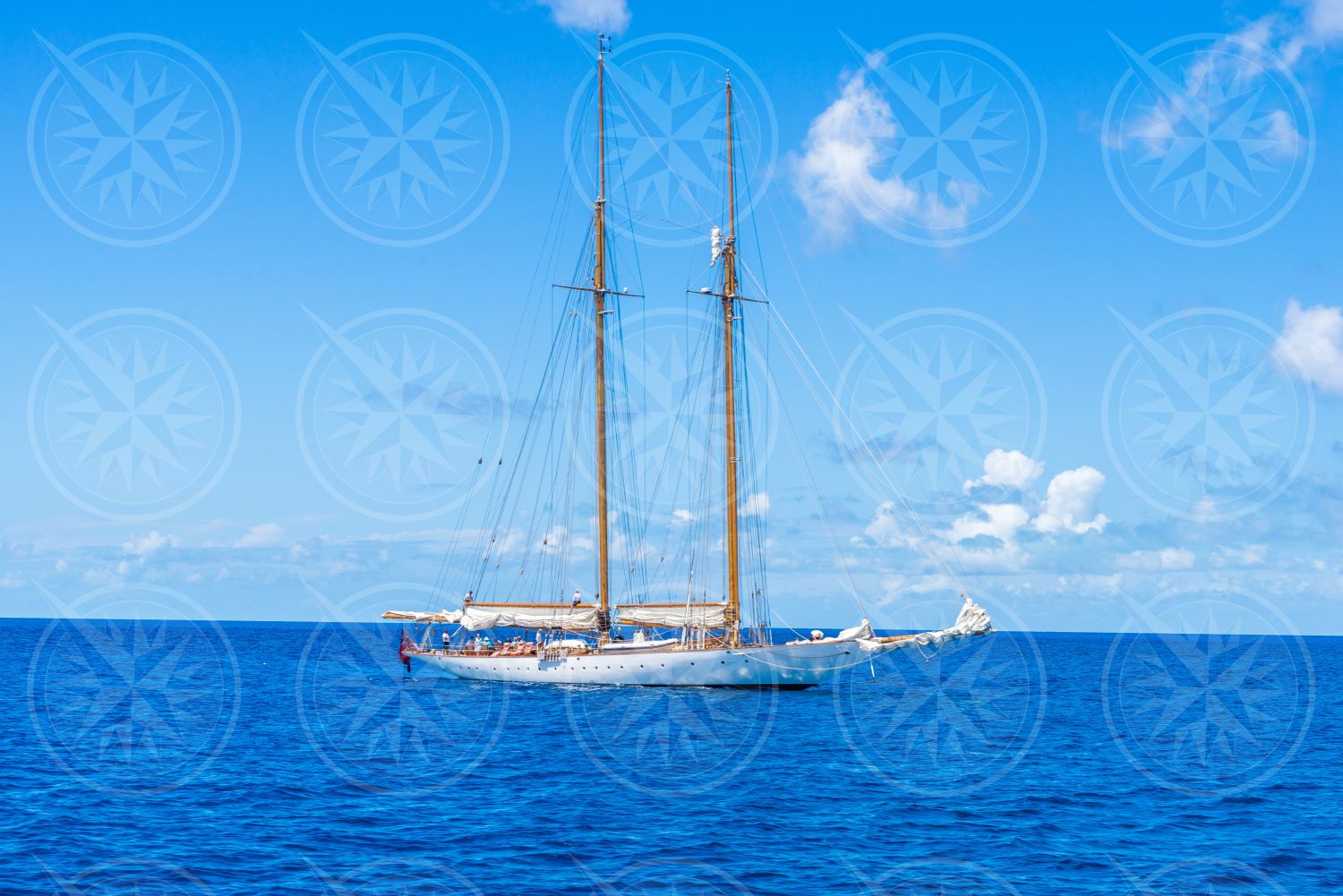 Classic sailing ship