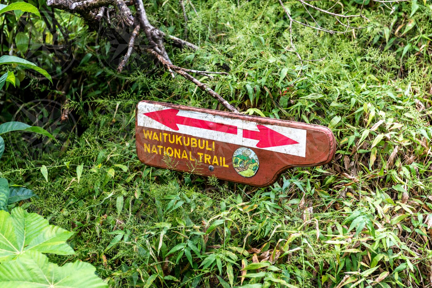 Waitukubuli National Trail sign