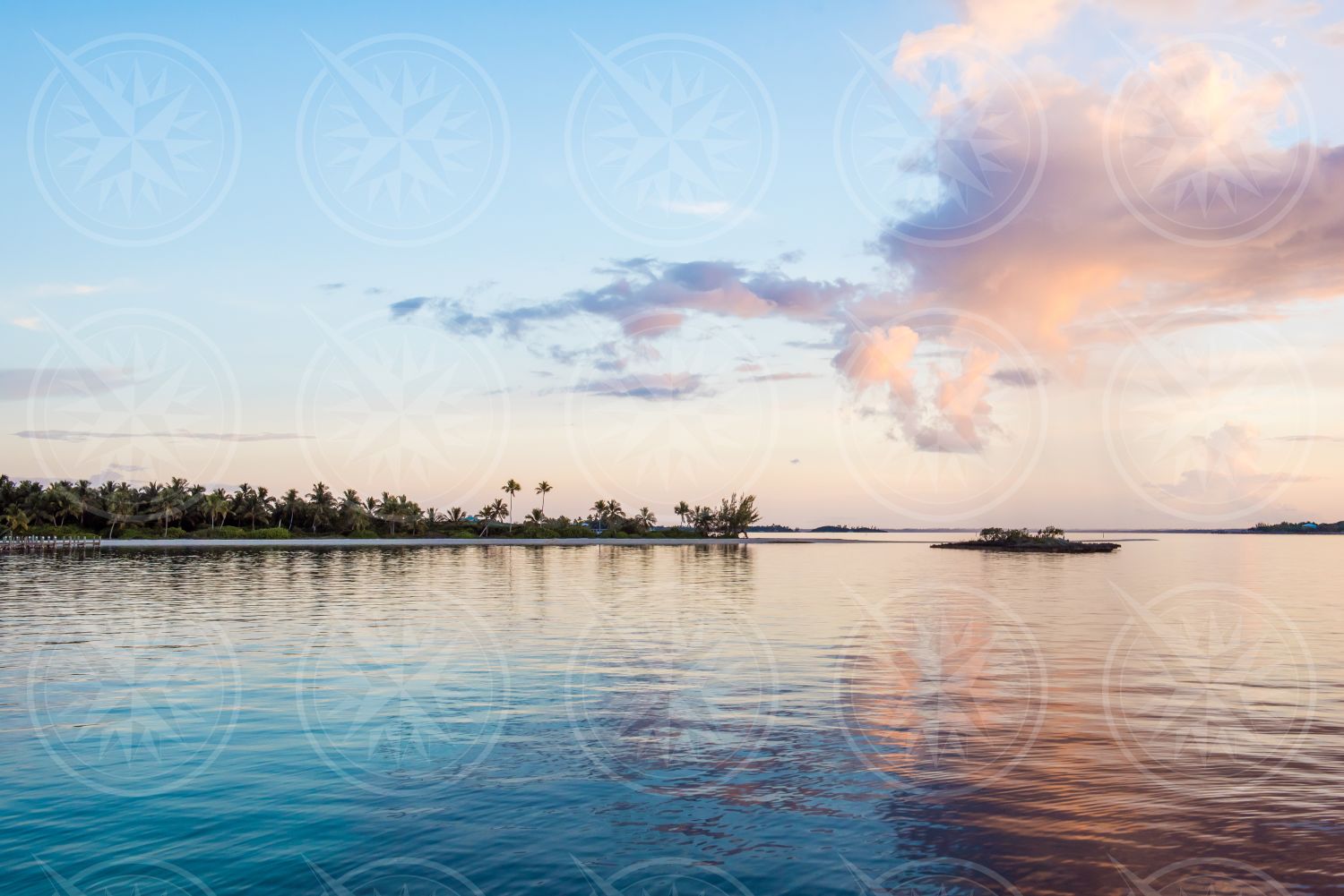 Tahiti Beach at dawn