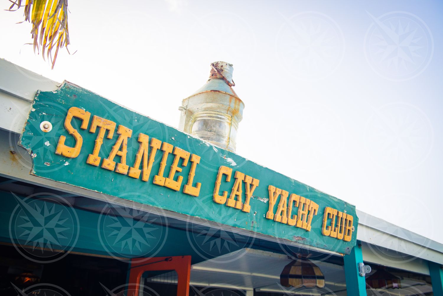 Staniel Cay Yacht Club sign