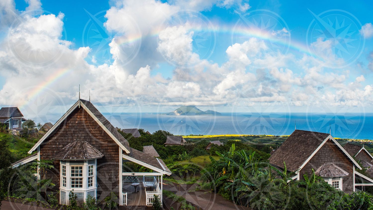 Rainbow over Belle Mont Farm