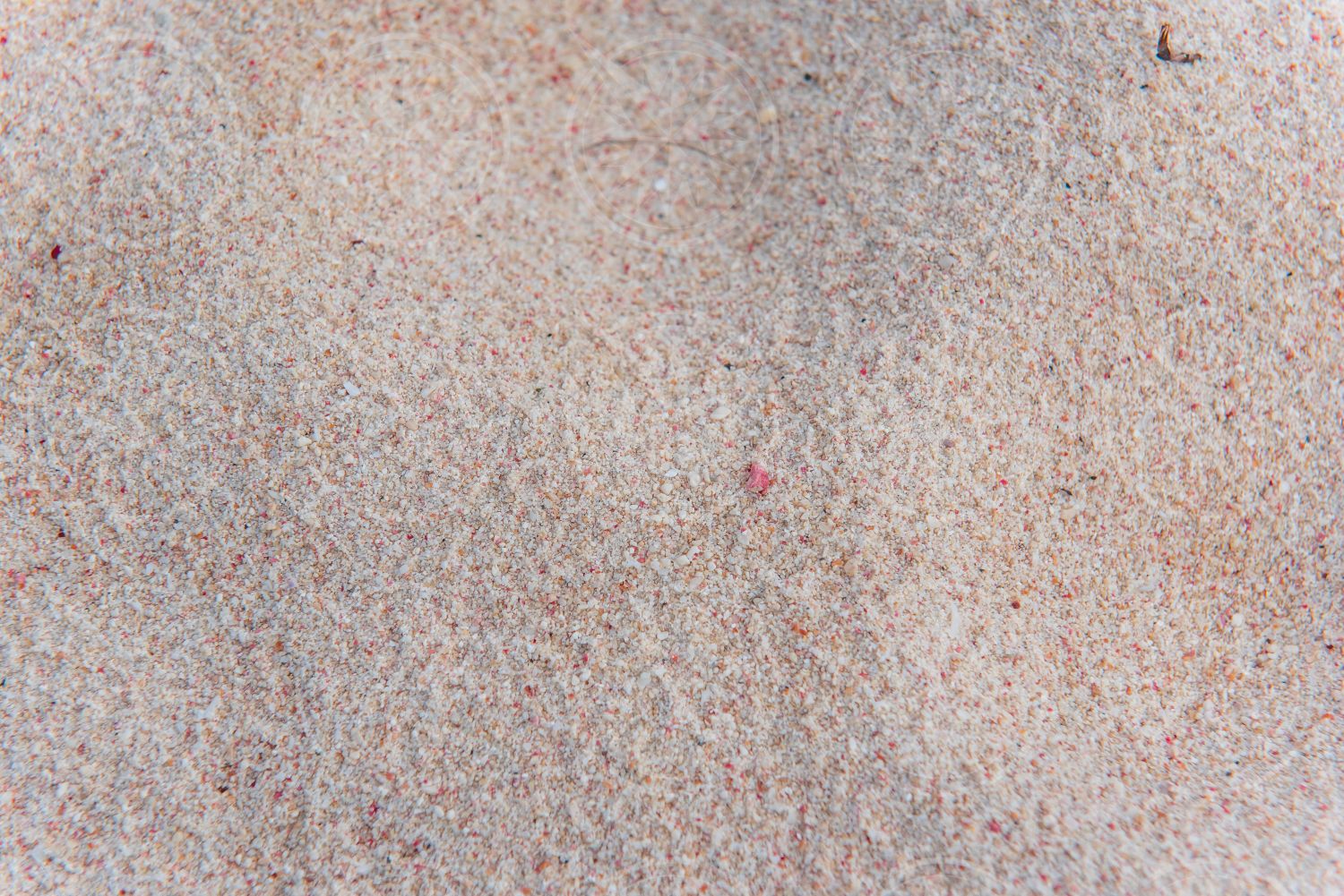 Pink sand