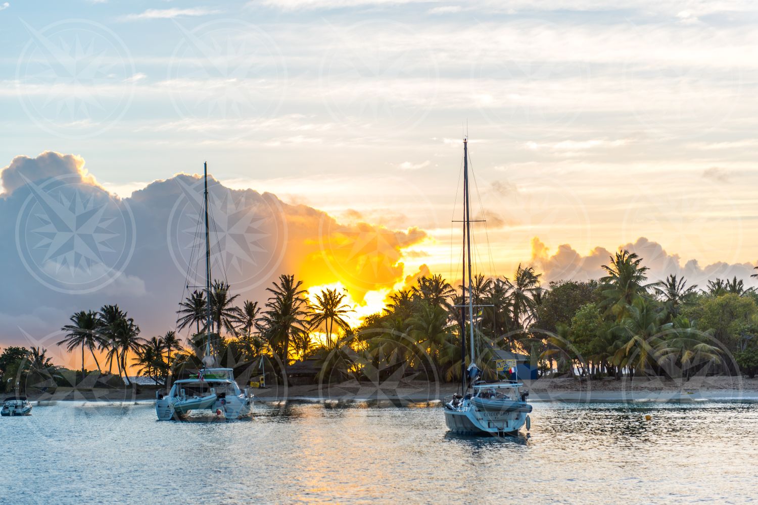 Salt Whistle Bay at sunset