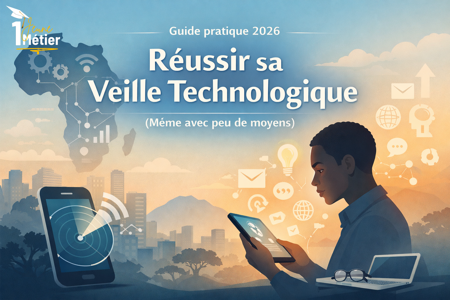 Réussir sa veille technologique métiers numérique Afrique - 1Jeune1Métier