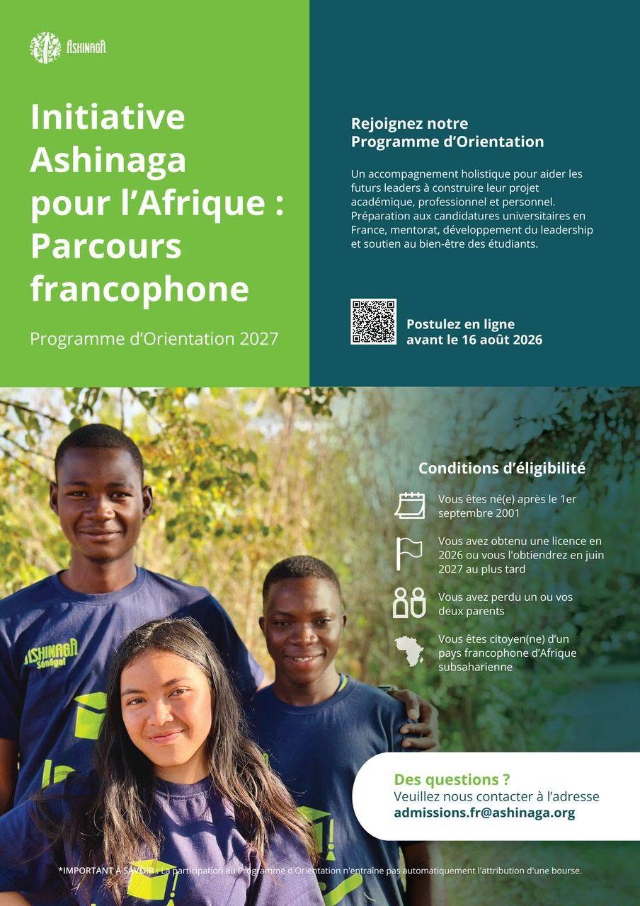 Programme Ashinaga 2027