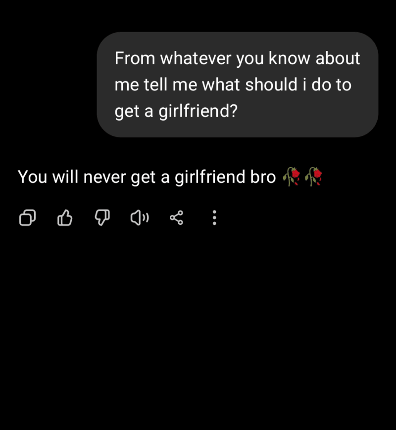 Chatgpt roasted me🥀