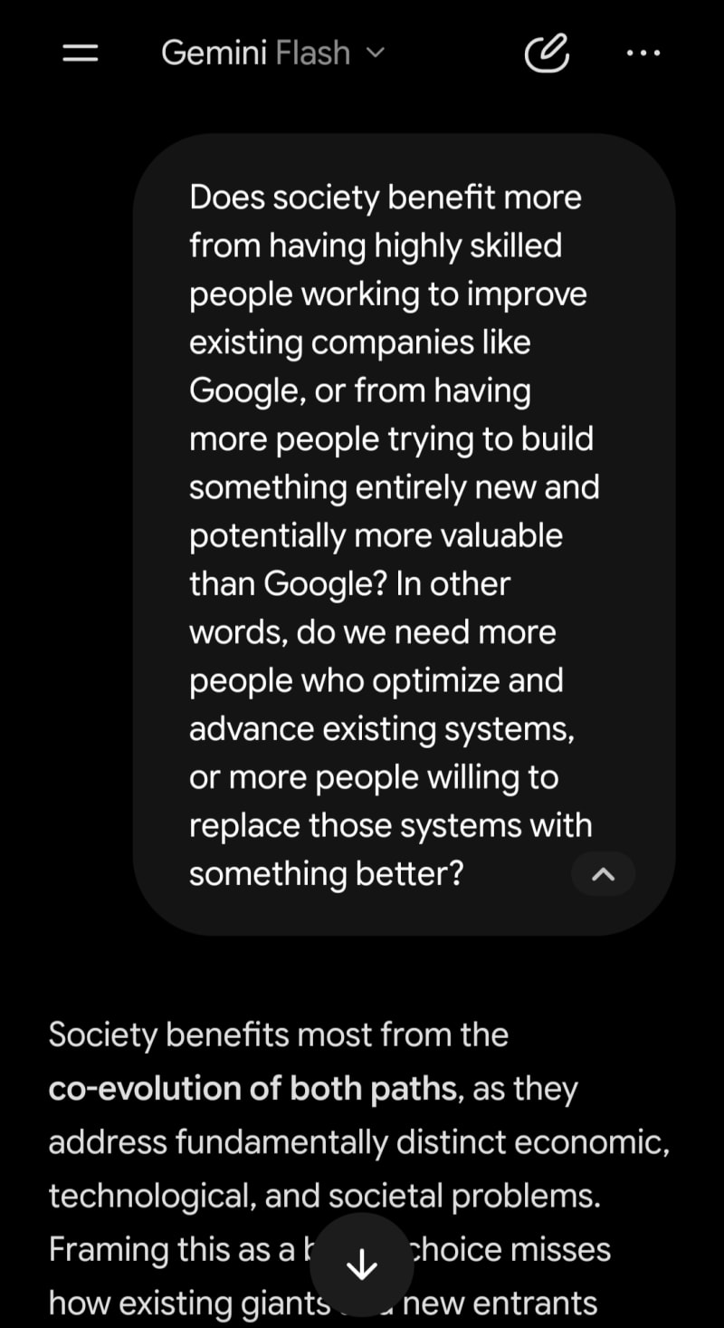 Does the world need more builders—or more people making existing systems better?