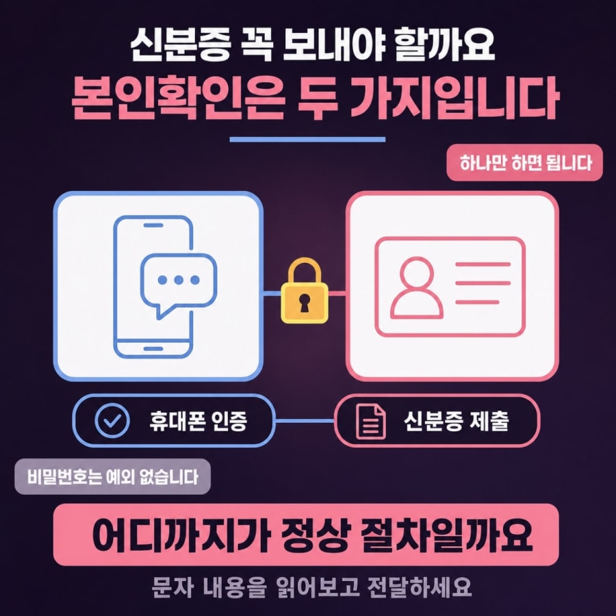 인터넷 가입할 때 신분증 꼭 보내야 하나요? (본인확인 두 가지 방법)