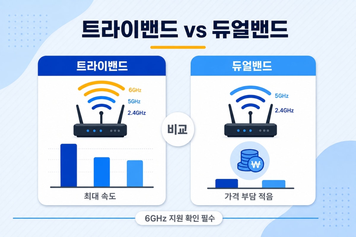 통신 3사 와이파이7 공유기 비교