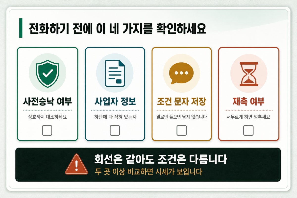인터넷 가입, 어디에 전화해야 할까?
