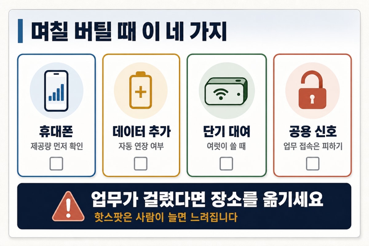 이사 후 인터넷 개통 공백이 생기는 이유