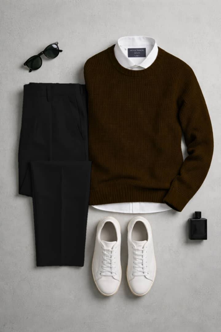 طقم رجالي قطعتين – Sndos Fashion