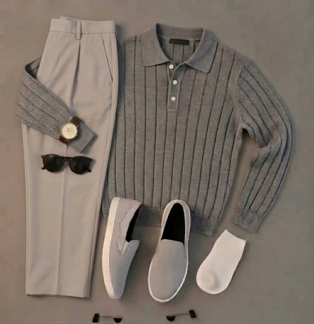 طقم رجالي قطعتين – Sndos Fashion