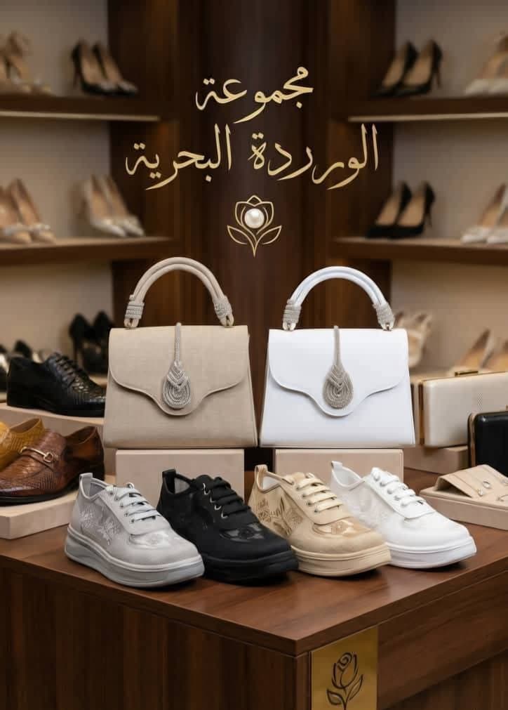 طقم الأناقة المتكامل: حقيبة يد مع حذاء عصري