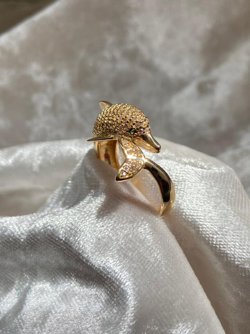 Anillo delfín MILUJO 6.1gr