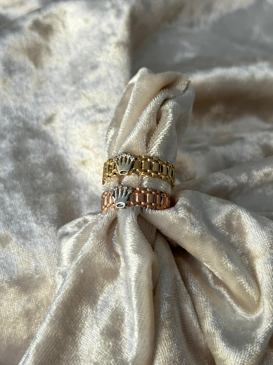 Anillo corona MILUJO 4.6gr Ref1