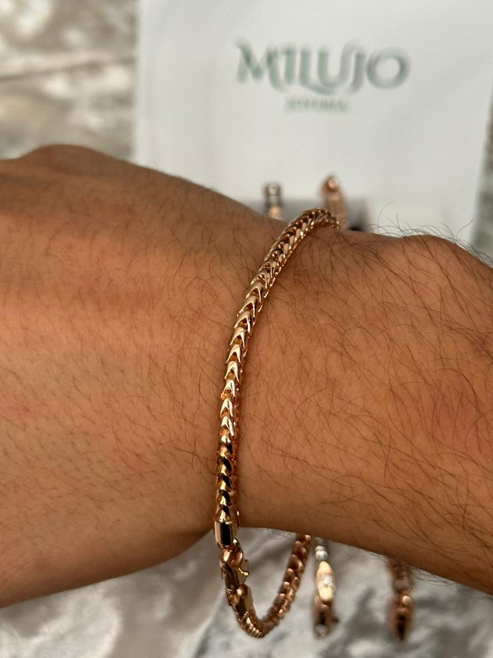 Pulsera tejido franco MILUJO