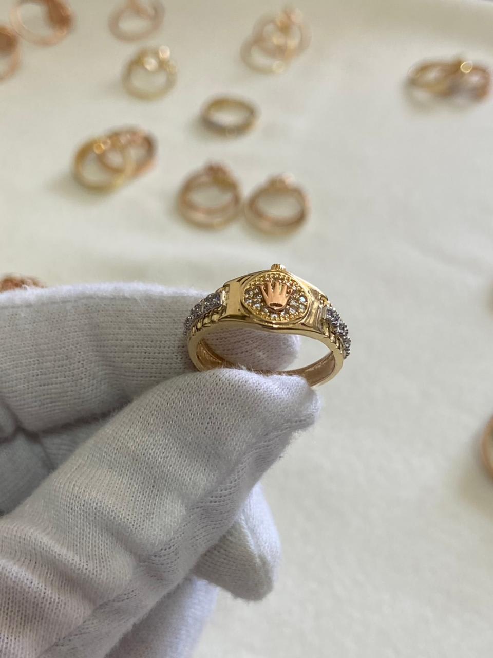 Anillo corona MILUJO 4.6gr Ref2