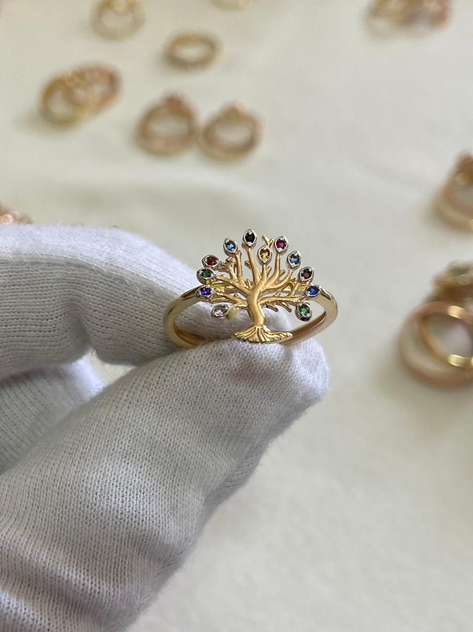 Anillo árbol MILUJO