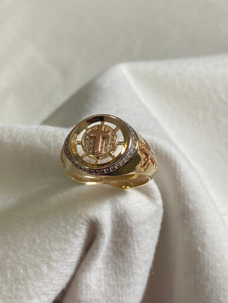Anillo Cruz caballero MILUJO 7.1gr