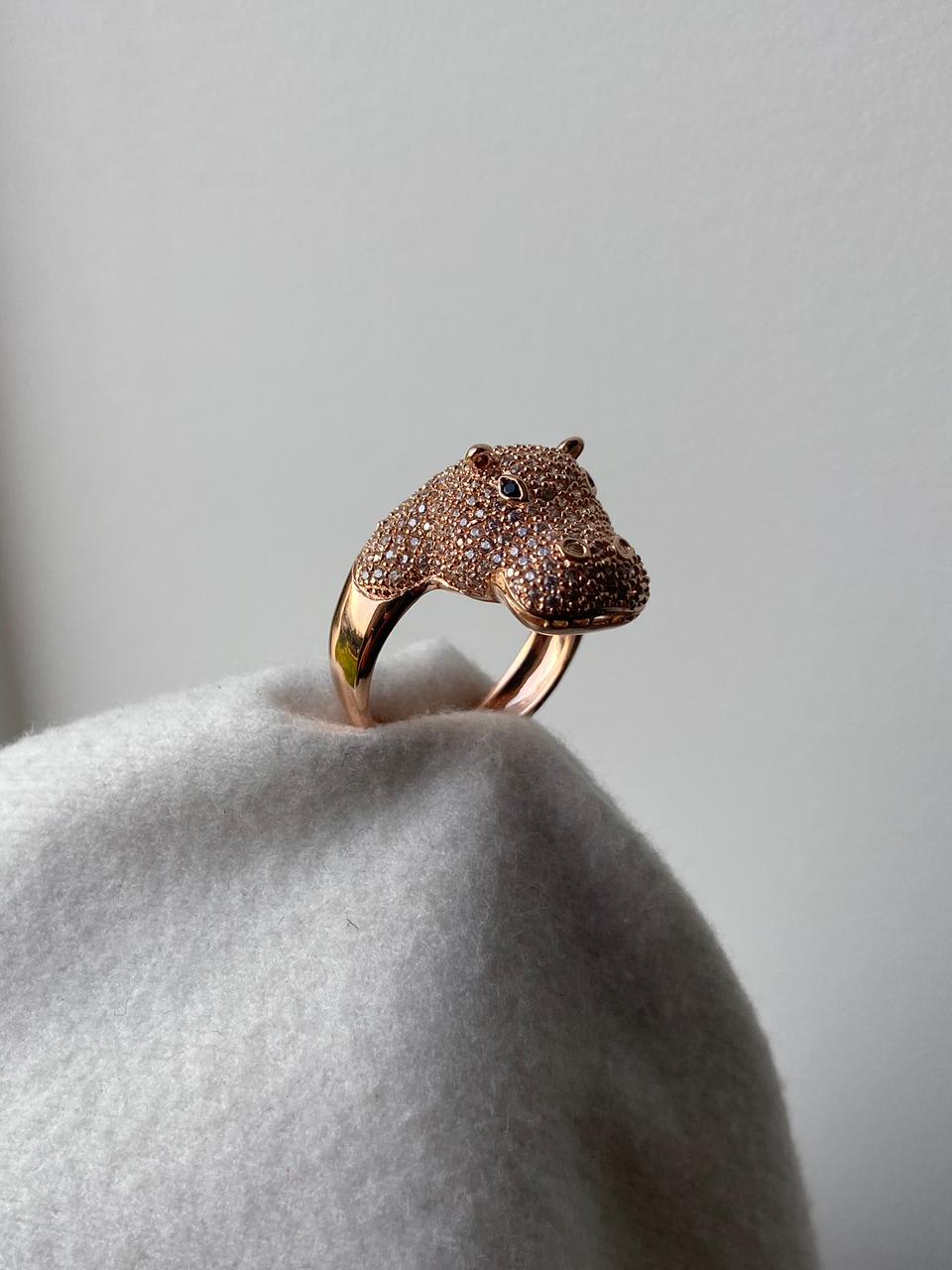 Anillo hipopótamo MILUJO