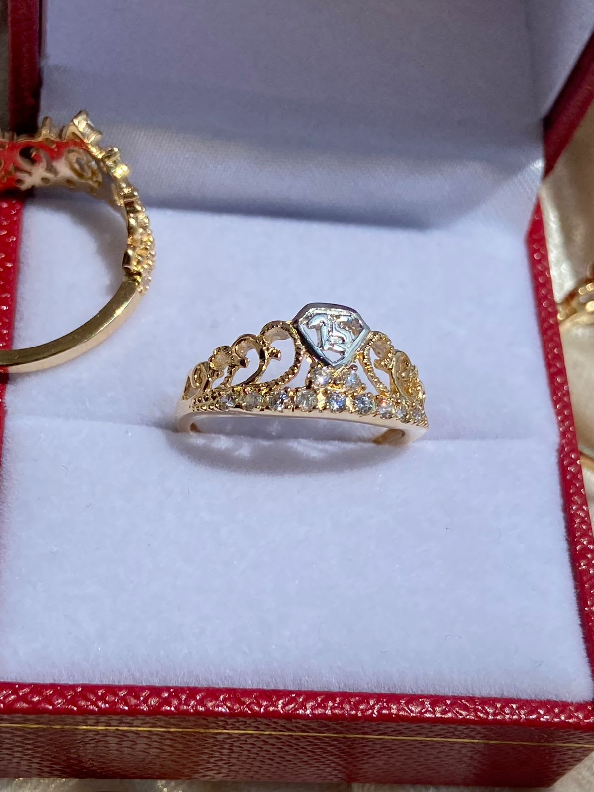 Anillo 15 años MILUJO 2.6gr