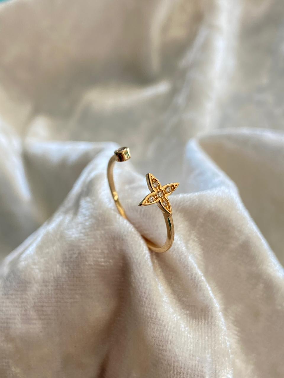 Anillo estrella MILUJO
