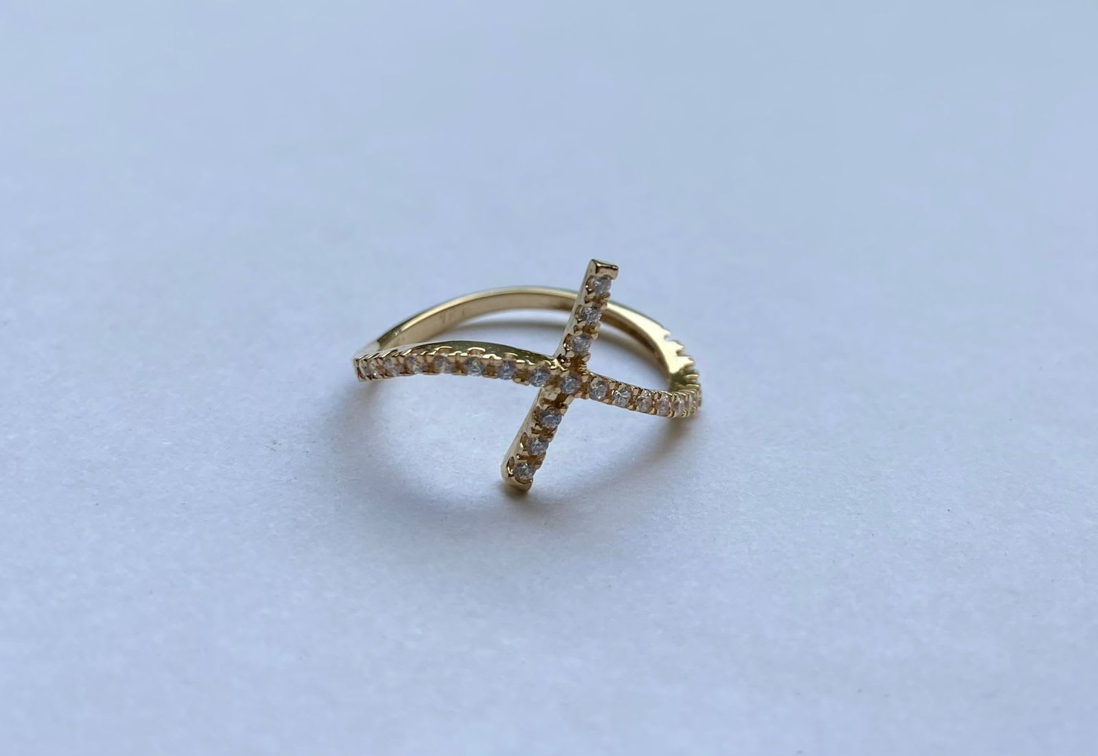 Anillo Cruz MILUJO 1.8gr