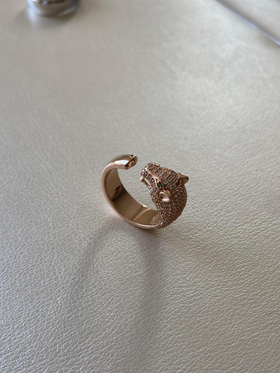 Anillo pantera MILUJO 9.8gr