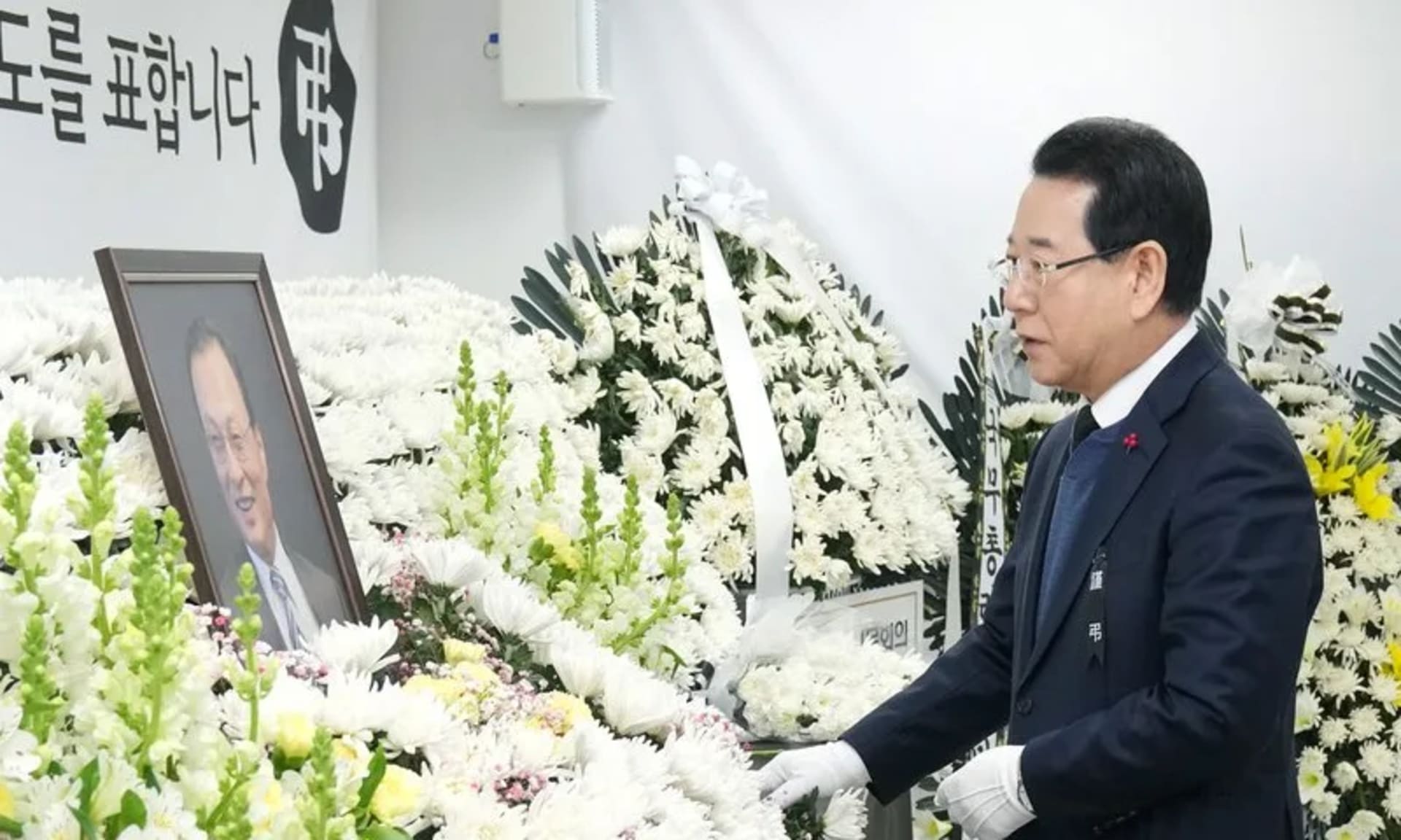 김영록 지사, 이해찬 전 총리 뜻 기려 전남·광주 대통합 의지 재확인