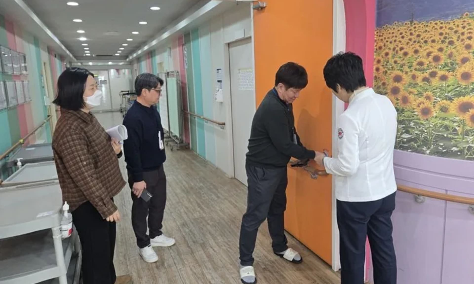 목포시, 겨울철 대비 요양병원 화재예방 합동점검