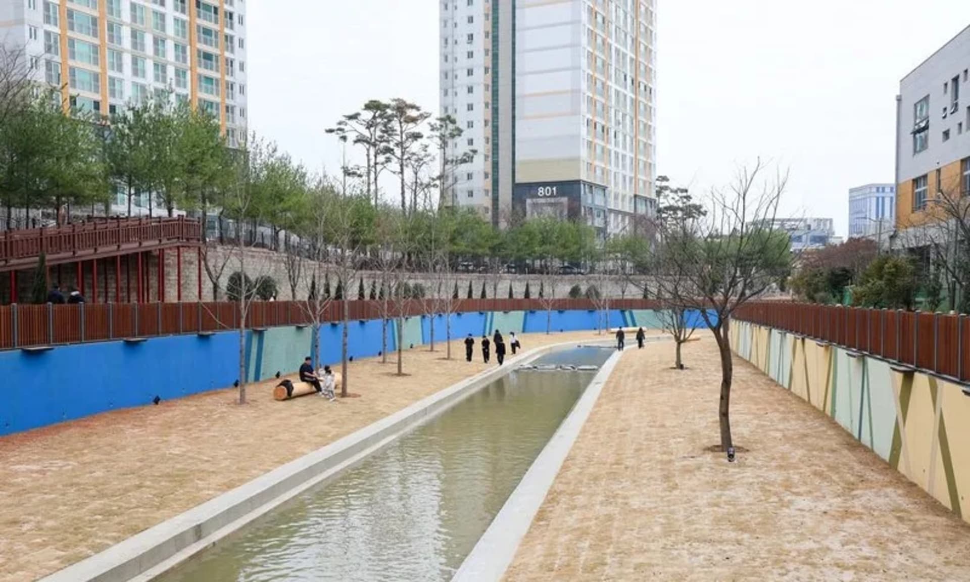 신대천 정비사업 완료, 열림식 개최