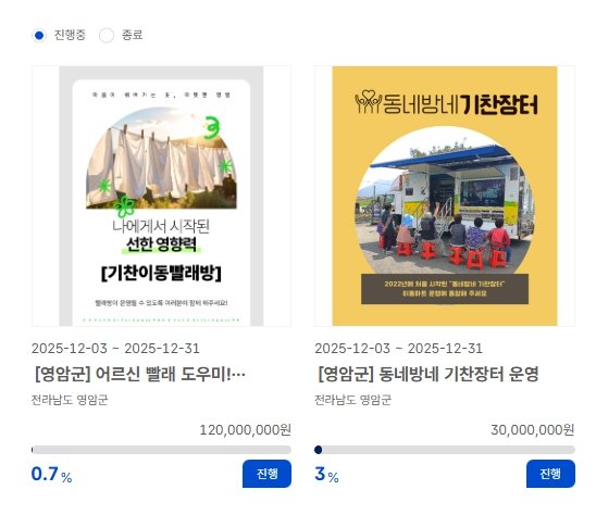 영암 동네방네에 세탁소·마트 찾아가게 해주세요 - 행정 뉴스 | 코리아NEWS