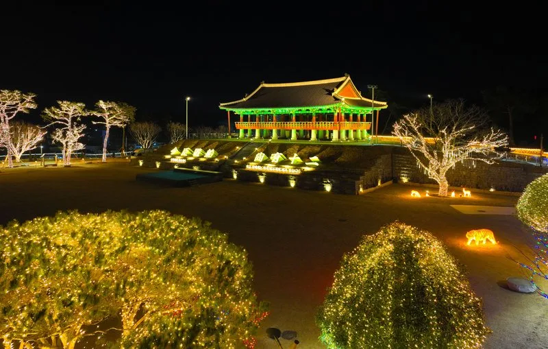보성열선루 이순신 역사문화공원 야간 경관 조명 설치 - 문화 뉴스 | 코리아NEWS